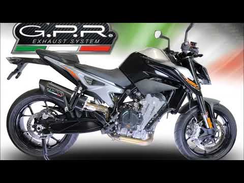 KTM Duke 790 2021-2024 Exhaust GPR Slip-on Deeptone Inox