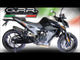 KTM Duke 790 2021-2024 Exhaust GPR Slip-on Deeptone Inox