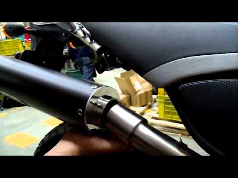 Yamaha Tricker 250 2005-2008  Exhaust GPR Slip-on Furore Poppy