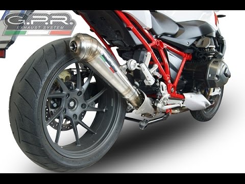 Bmw R1200RS Lc 2015-2016 Exhaust GPR Slip-on Powercone Evo