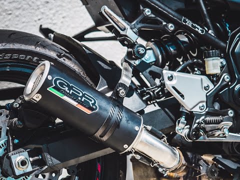 Kawasaki Z900E 2021-2024 Exhaust GPR Slip-on Deeptone Inox