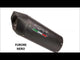 KTM SX-F 250 2003-2006 Exhaust GPR Slip-on Furore Nero