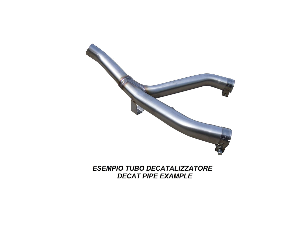 GPR Exhaust System Suzuki GSR600 2006-2011, Decatalizzatore, Decat pipe