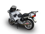 GPR Exhaust for Bmw R1150RT 2000-2006, Trioval, Slip-on Exhaust Including Removable DB Killer and Link Pipe