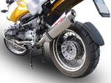 GPR Exhaust for Bmw R1150GS - Adventure 1999-2004, Trioval, Slip-on Exhaust Including Removable DB Killer and Link Pipe