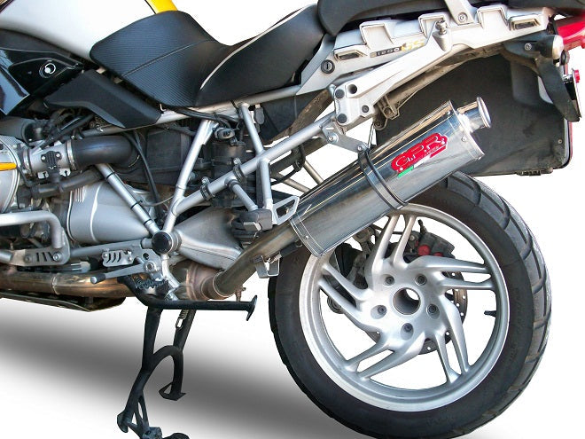 GPR Exhaust for Bmw R1200GS - Adventure 2005-2010, Trioval, Slip-on Exhaust Including Removable DB Killer and Link Pipe