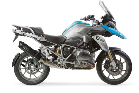 Bmw R1200GS 2017-2018 Exhaust GPR Slip-on Furore Evo4 Nero