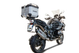 Bmw R 1200 Gs - Adventure 2017-2018 GPR TECH 45 L Aluminum Top Case in Silver with Specific Plate Included