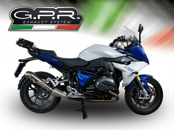 Bmw R1200RS Lc 2015-2016 Exhaust GPR Slip-on Powercone Evo