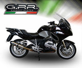 GPR Exhaust for Bmw R1200RT LC 2017-2019, GP Evo4 Titanium, Slip-on Exhaust Including Removable DB Killer and Link Pipe