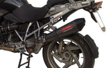 GPR Exhaust for Bmw R1200GS - Adventure 2010-2012, Gpe Ann. Poppy, Slip-on Exhaust Including Removable DB Killer and Link Pipe