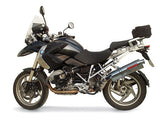 GPR Exhaust for Bmw R1200GS - Adventure 2013-2013, Trioval, Slip-on Exhaust Including Removable DB Killer and Link Pipe