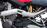 GPR Exhaust System Husqvarna TE 610 E - SM 610 2005-2006, Furore Nero, Slip-on Exhaust Including Removable DB Killer and Link Pipe