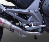 GPR Exhaust System Honda NC750X NC750S DCT 2017-2015, Powercone Evo, Slip-on Exhaust Including Removable DB Killer and Link Pipe