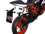 GPR Exhaust System Ktm RC 200 2014-2016, Albus Ceramic, Slip-on Exhaust Including Removable DB Killer and Link Pipe