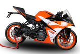 GPR Exhaust System Ktm RC 390 2017-2020, M3 Black Titanium, Slip-on Exhaust Including Removable DB Killer and Link Pipe