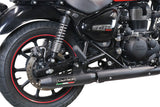 GPR Exhaust System Royal Enfield Classic 350 2021-2023, Deeptone Nero, Slip-on Exhaust Including Link Pipe and Removable DB Killer