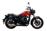 GPR Exhaust System Royal Enfield Classic 350 2021-2023, Hurricane, Slip-on Exhaust Including Link Pipe