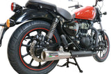 GPR Exhaust System Royal Enfield Classic 350 2021-2023, Hurricane, Slip-on Exhaust Including Link Pipe and Removable DB Killer