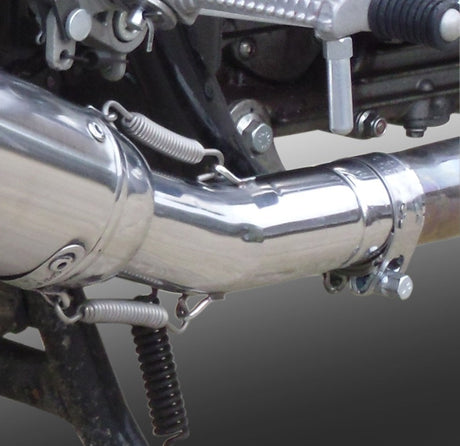 GPR Exhaust System Royal Enfield Continental GT 535 2014-2016, Vintacone, Slip-on Exhaust Including Link Pipe