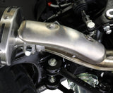 GPR Exhaust System Royal Enfield Himalayan 410 Diam.36mm 2017-2020, Albus Ceramic, Slip-on Exhaust Including Link Pipe and Removable DB Killer