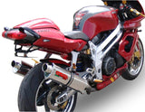 GPR Exhaust for Aprilia RSv 1000 R Factory 2006-2010, Trioval, Dual slip-on Including Removable DB Killers and Link Pipes