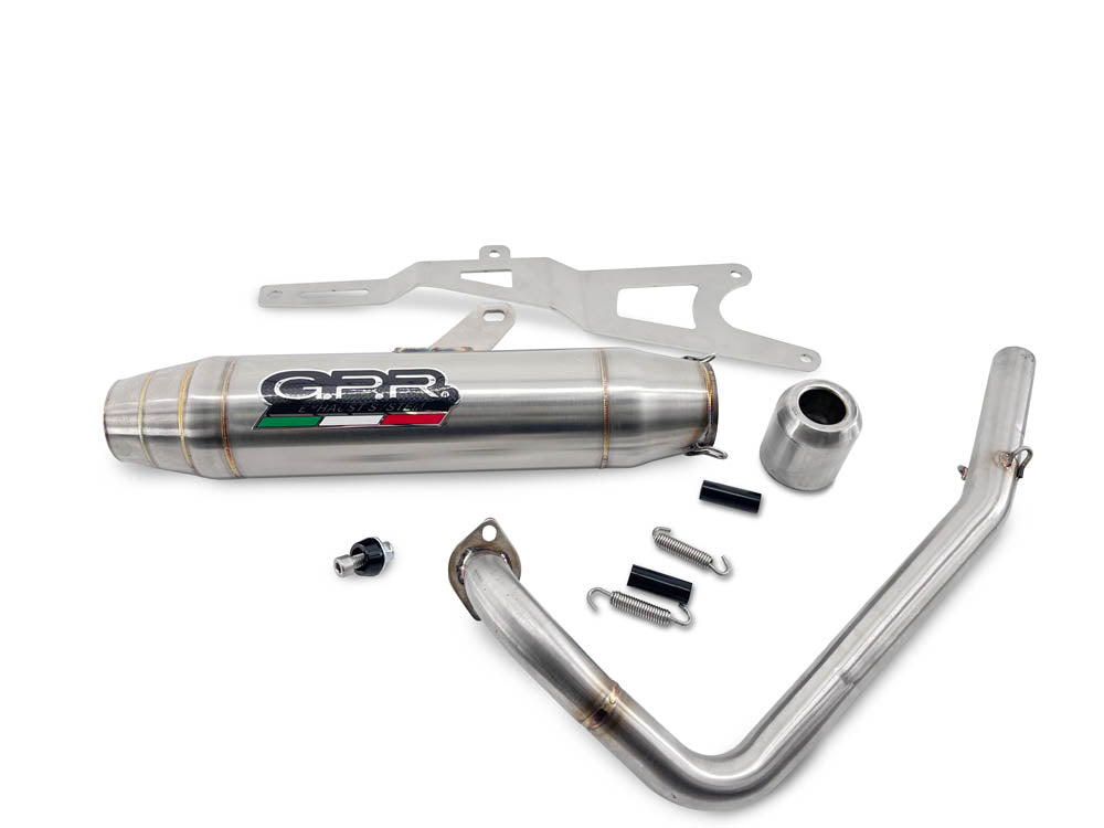 Honda Ruckus 50 Exhaust 2003-2024 Exhaust, GPR Deeptone Full System with Removable DB Killer