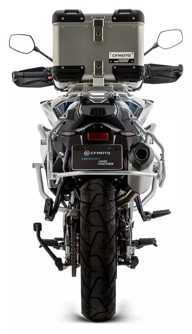 71943pk Arrow Cf Moto 800mt Sport / Touring 23-24  EU Homologated Titanium Race Tech Silencer With Welded Link Pipe