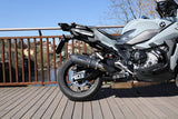 GPR Exhaust for Bmw S1000XR 2020-2023, Furore Evo4 Nero, Slip-on Exhaust Including Removable DB Killer and Link Pipe