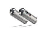 Ducati Monster 800 2003-2005 Exhaust GPR Double Slip-on Satinox
