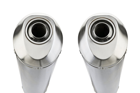 Ducati Monster 800 2003-2005 Exhaust GPR Double Slip-on Satinox