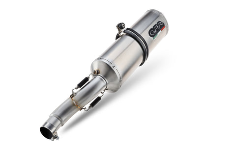 Ducati Monster 750 1996-2003 Exhaust GPR Double Slip-on Satinox