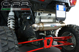 Polaris RZR XP 1000 2014-2023 Exhaust, GPR Power Bomb, Slip-on with Removable DB Killer and Link Pipe