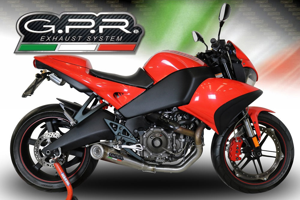 Buell 1125 R - CR Exhaust GPR Mid-Line Powercone Evo