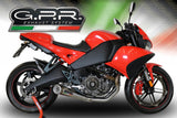 GPR Exhaust for Buell 1125 R -CR 2005-2009, Powercone Evo, Mid-Full System Exhaust Including Removable DB Killer