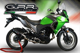 Kawasaki Versys-X 300 2022-2023 Exhaust GPR Slip-on Furore Evo4 Nero