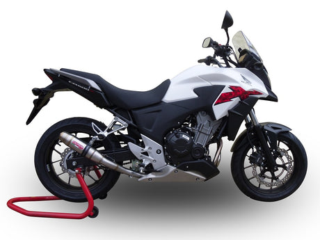 Honda CB400X 2016-2018 Exhaust GPR Slip-on Deeptone Inox