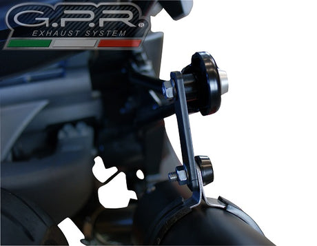 Bmw C650 Sport 2016-2020 Exhaust GPR Slip-on Furore Evo4 Nero