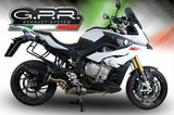 GPR Exhaust for Bmw S1000XR 2017-2019, Furore Evo4 Poppy, Slip-on Exhaust Including Removable DB Killer and Link Pipe