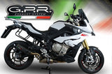 GPR Exhaust for Bmw S1000XR 2015-2016, Gpe Ann. Poppy, Slip-on Exhaust Including Removable DB Killer and Link Pipe