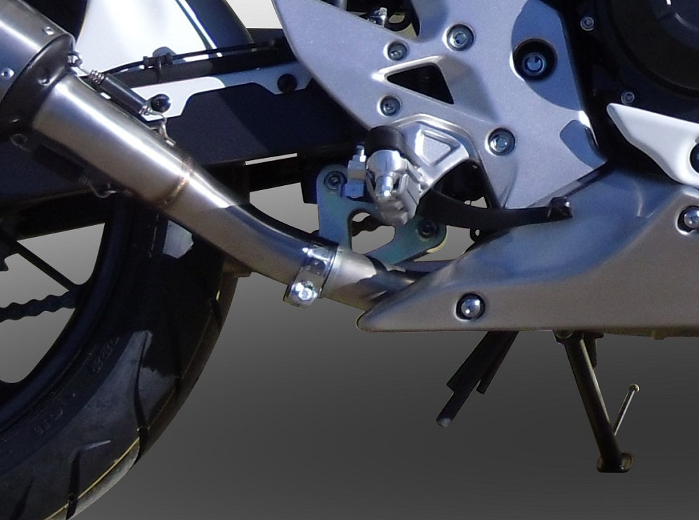 GPR Exhaust System Honda CB500F 2013-2015, Gpe Ann. titanium, Slip-on Exhaust Including Removable DB Killer and Link Pipe