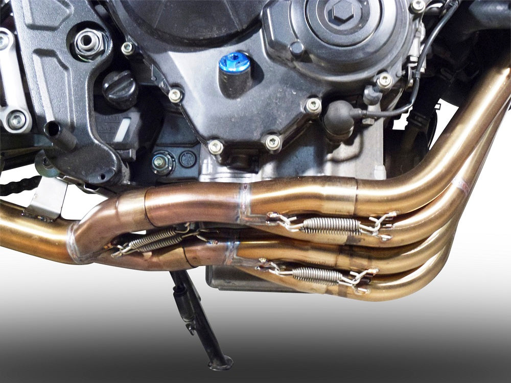 GPR Exhaust System Honda CB650F 2014-2016, Furore Nero, Full System Exhaust, Including Removable DB Killer