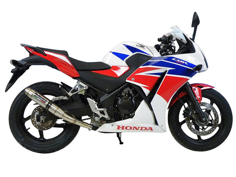 Honda CBR300R 2014-2016 Exhaust GPR Slip-on Deeptone Inox