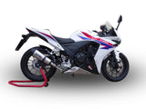 GPR Exhaust System Honda CBR500R 2012-2018, Gpe Ann. titanium, Slip-on Exhaust Including Link Pipe