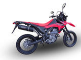 GPR Exhaust System Honda CRF250M 2013-2016, Furore Nero, Slip-on Exhaust Including Removable DB Killer and Link Pipe