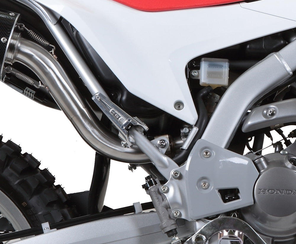 GPR Exhaust System Honda CRF250L / Rally 2017-2020, Furore Evo4 Nero, Slip-on Exhaust Including Link Pipe and Removable DB Killer