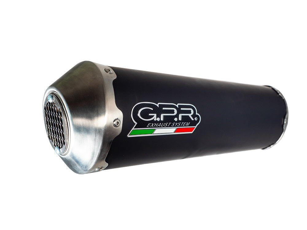 GPR Exhaust for Aprilia Habana - Mojto 1999-2007, Evo4 Road, Full System Exhaust, Including Removable DB Killer