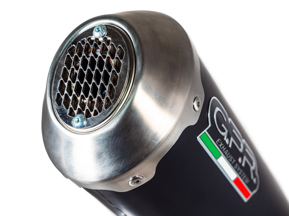 GPR Exhaust for Aprilia Habana - Mojto 1999-2007, Evo4 Road, Full System Exhaust, Including Removable DB Killer