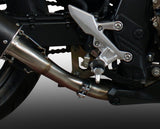 GPR Exhaust System Honda CB500X 2016-2018, GP Evo4 Poppy, Slip-on Exhaust Including Removable DB Killer and Link Pipe