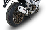 GPR Exhaust System Honda VFR800F 2014-2016, Albus Ceramic, Slip-on Exhaust Including Removable DB Killer and Link Pipe